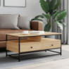 Couchtisch Sonoma-Eiche 100x51x45 cm Holzwerkstoff