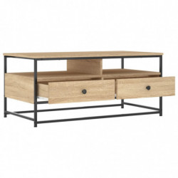 Couchtisch Sonoma-Eiche 100x51x45 cm Holzwerkstoff