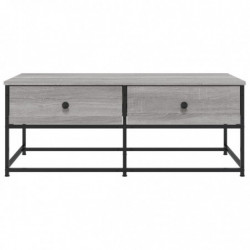 Couchtisch Grau Sonoma 100x51x40 cm Holzwerkstoff