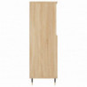 Highboard Sonoma-Eiche 60x36x110 cm Holzwerkstoff