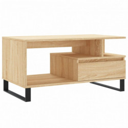 Couchtisch Sonoma-Eiche 90x49x45 cm Holzwerkstoff