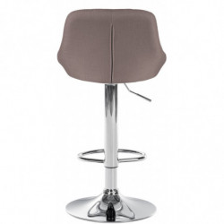 Barhocker Lazio Stoff chrom