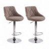 2er Set Barhocker Lazio Stoff