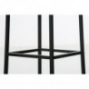 2er Set Barhocker Montreal 80 Stoff schwarz