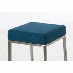 2er Set Barhocker Montreal 80 Stoff edelstahl