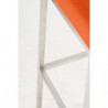 2er Set Barhocker Montreal 80 Kunstleder edelstahl