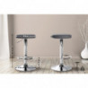 Barhocker Ponte Kunstleder chrom