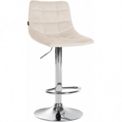 Barhocker Jerry Samt chrom