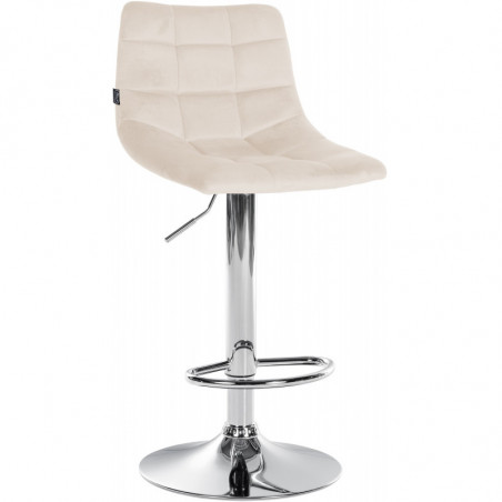 Barhocker Jerry Samt chrom