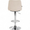 Barhocker Jerry Samt chrom