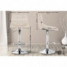 Barhocker Jerry Samt chrom