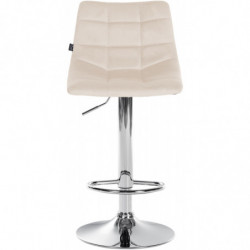 Barhocker Jerry Samt chrom