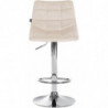 Barhocker Jerry Samt chrom
