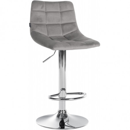 Barhocker Jerry Samt chrom