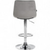Barhocker Jerry Samt chrom