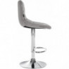 Barhocker Jerry Samt chrom