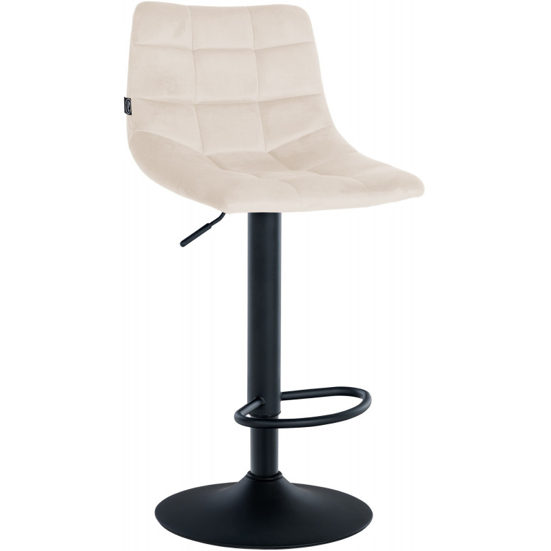 Barhocker Jerry Samt schwarz