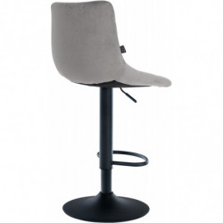Barhocker Jerry Samt schwarz