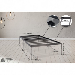 Metallbett Fargo 200x100x42 cm