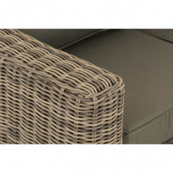 3er-Sofa Bilbao / Madeira Anthrazit