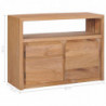 Sideboard 80x30x60 cm Massivholz Teak