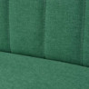 Sofa Stoff 117 x 55,5 x 77 cm Grün